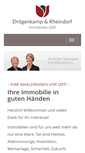 Mobile Screenshot of droegenkamp-rheindorf.de